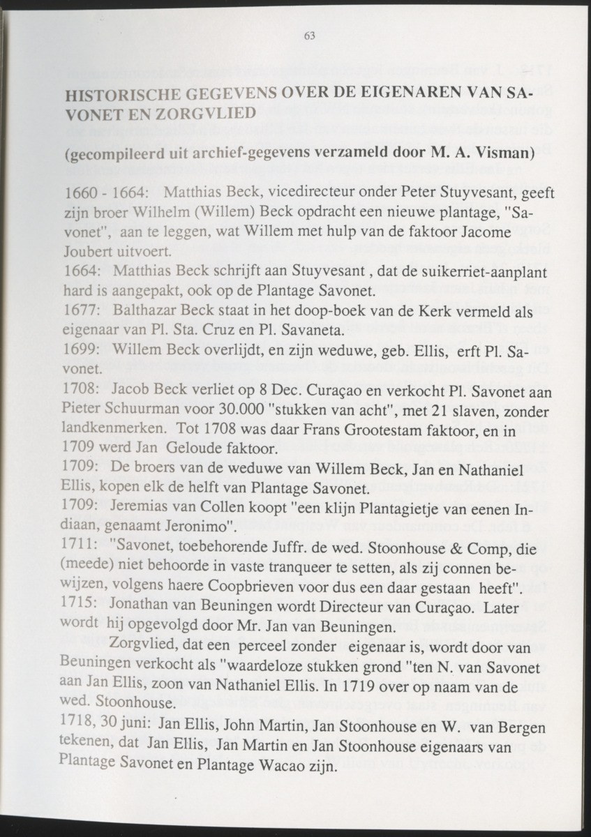 Uitgaven Stinapa - No. 35 - Plantage Savonet, Verleden en toekomst - New Page
