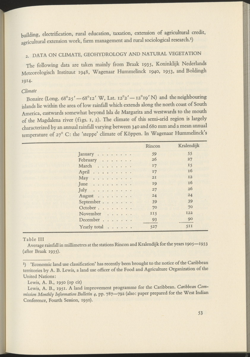 Photo-geological observations and land capability & land use survey of the Island of Bonaire (Netherlands Antilles) - New Page