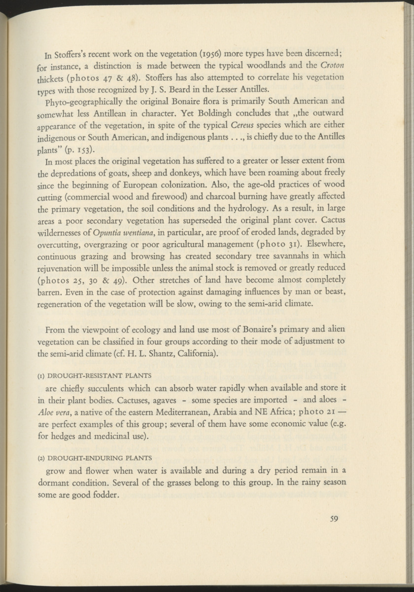 Photo-geological observations and land capability & land use survey of the Island of Bonaire (Netherlands Antilles) - New Page