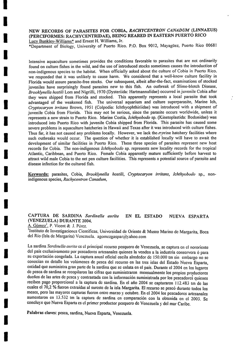 Association of Island Marine Laboratories - 32th Meeting - Sea Aquarium, Curacao - 2005 - New Page