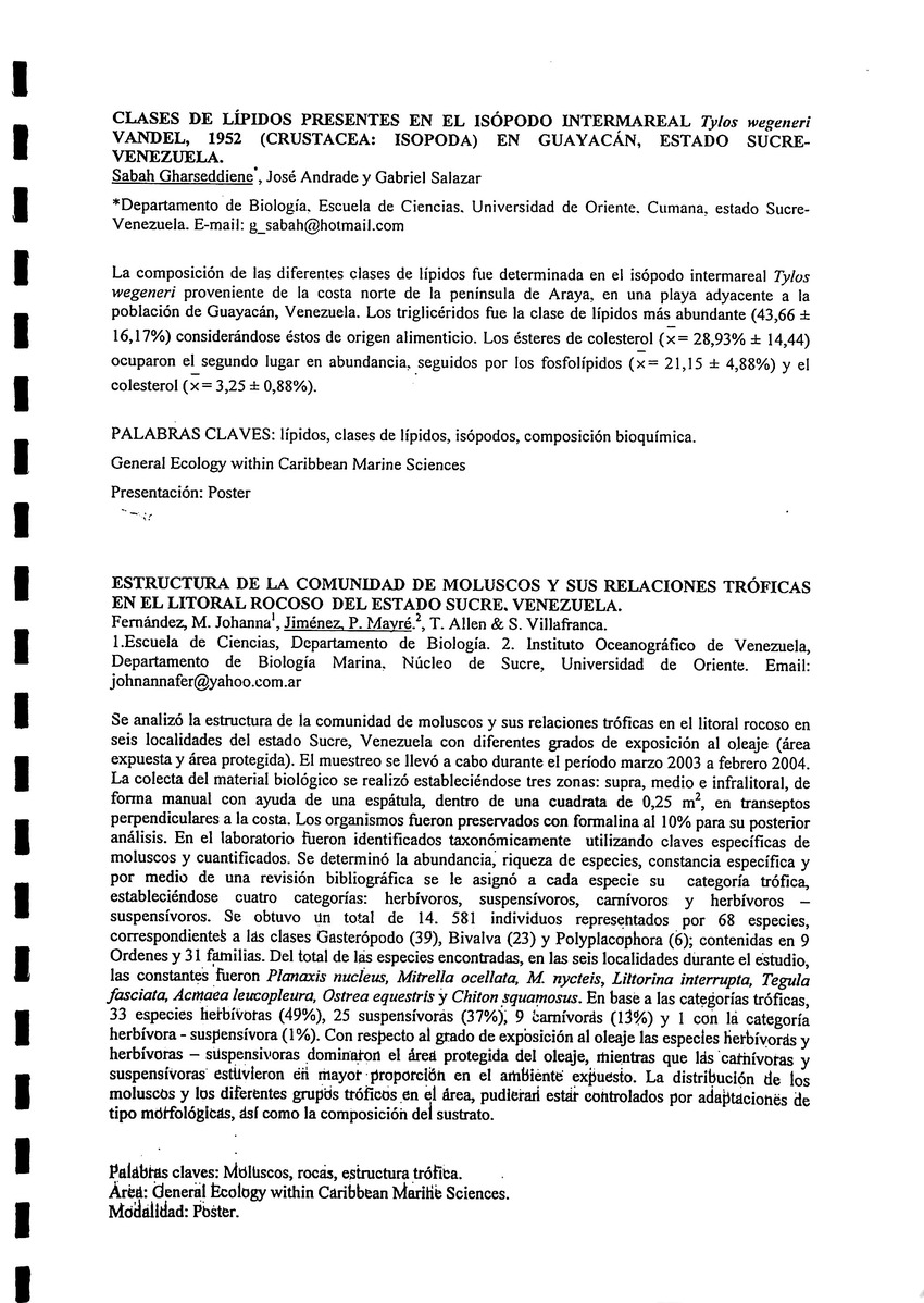 Association of Island Marine Laboratories - 32th Meeting - Sea Aquarium, Curacao - 2005 - New Page