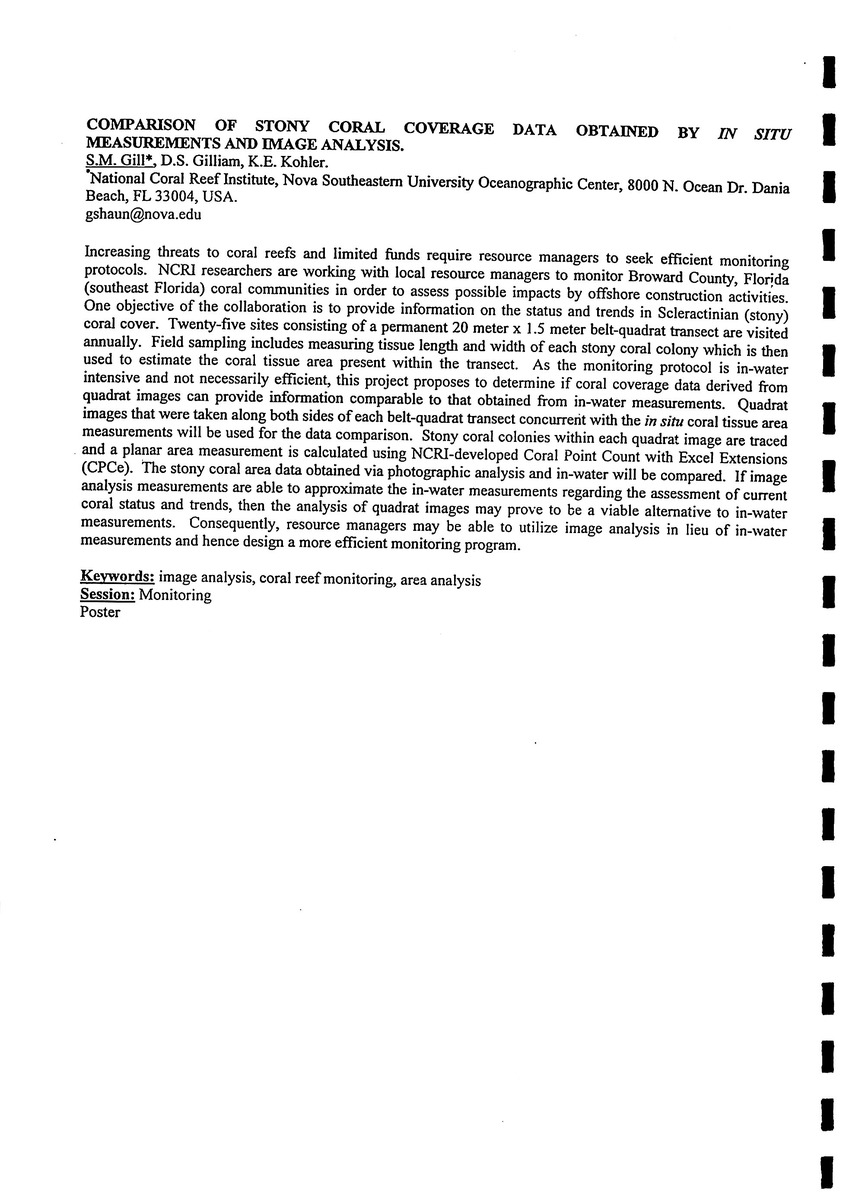 Association of Island Marine Laboratories - 32th Meeting - Sea Aquarium, Curacao - 2005 - New Page