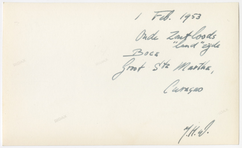 Pictures of Curacao 1943-1955 - New Page