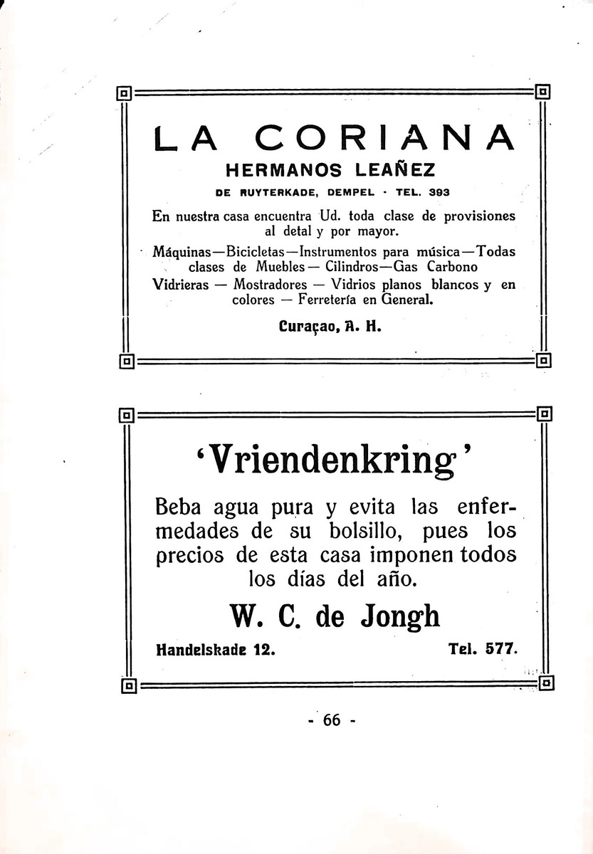 Almanaque de Curacao - 1932 - New Page