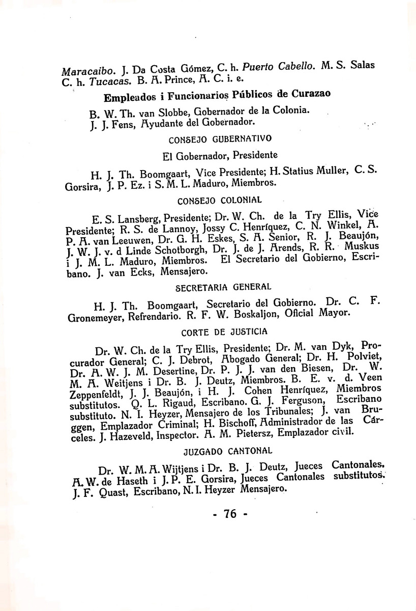 Almanaque de Curacao - 1932 - New Page