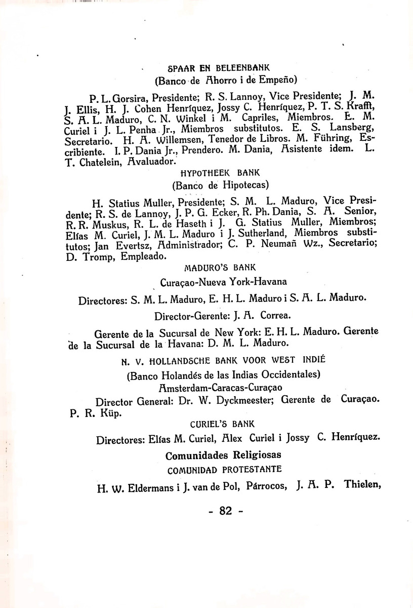 Almanaque de Curacao - 1932 - New Page