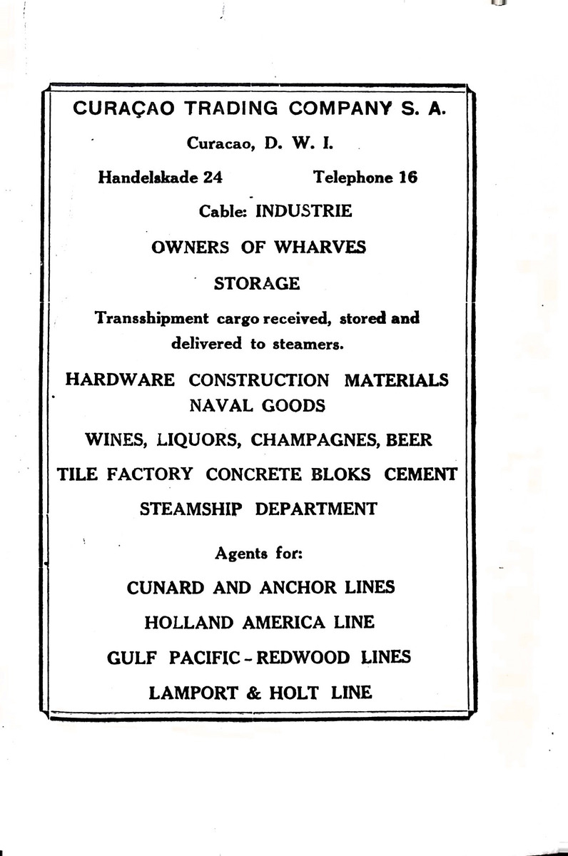 Almanaque de Curacao - 1932 - New Page
