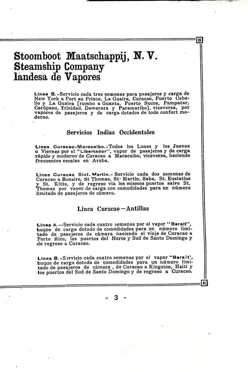 Almanaque de Curacao - 1933 - New Page