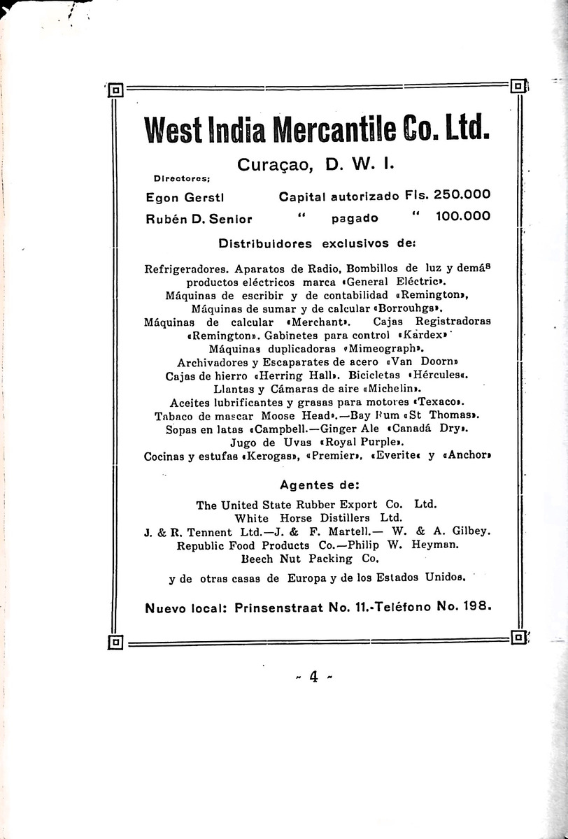 Almanaque de Curacao - 1933 - New Page