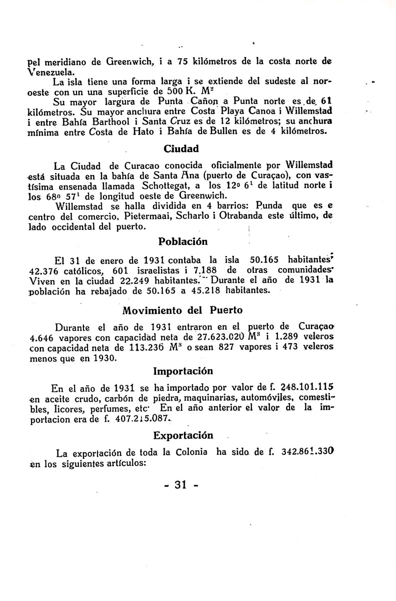 Almanaque de Curacao - 1933 - New Page