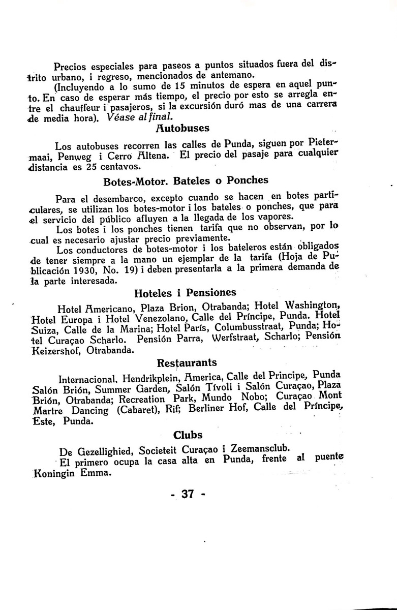 Almanaque de Curacao - 1933 - New Page