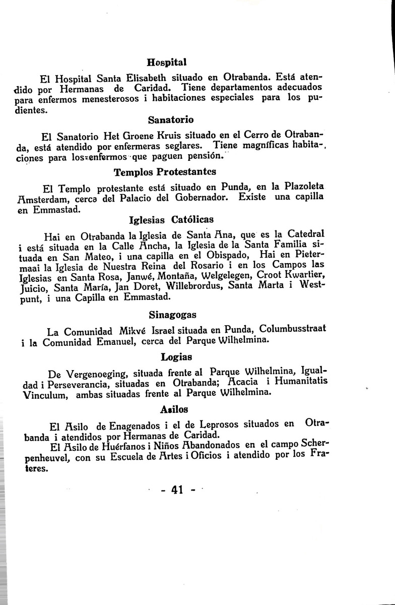 Almanaque de Curacao - 1933 - New Page