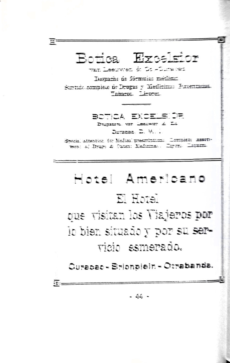 Almanaque de Curacao - 1933 - New Page