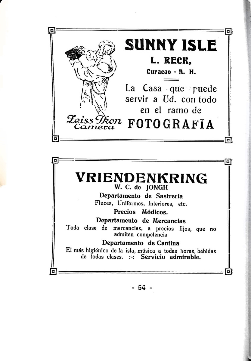 Almanaque de Curacao - 1933 - New Page