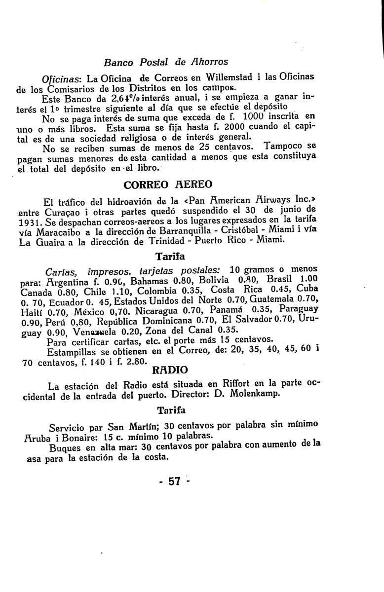 Almanaque de Curacao - 1933 - New Page