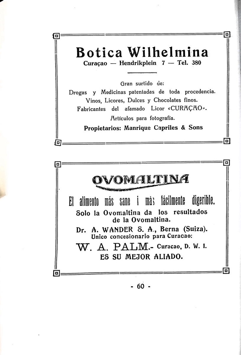 Almanaque de Curacao - 1933 - New Page