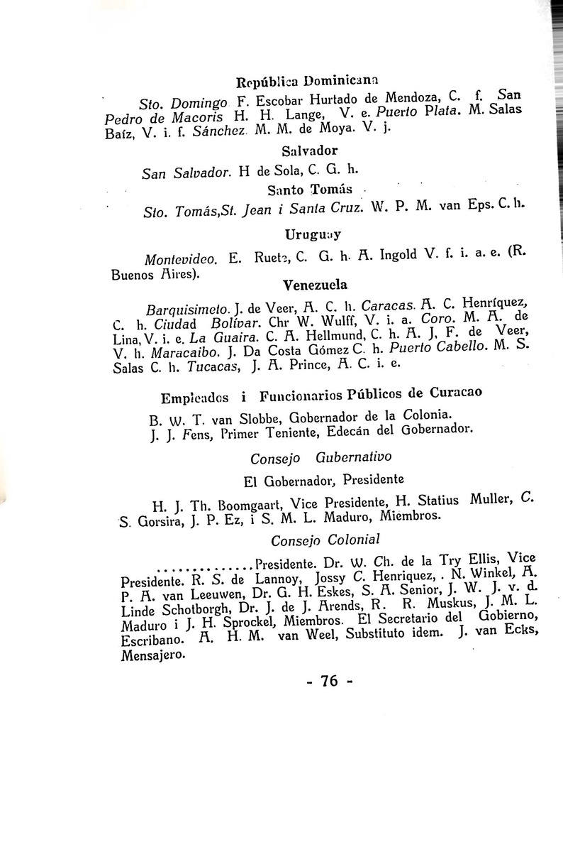 Almanaque de Curacao - 1933 - New Page