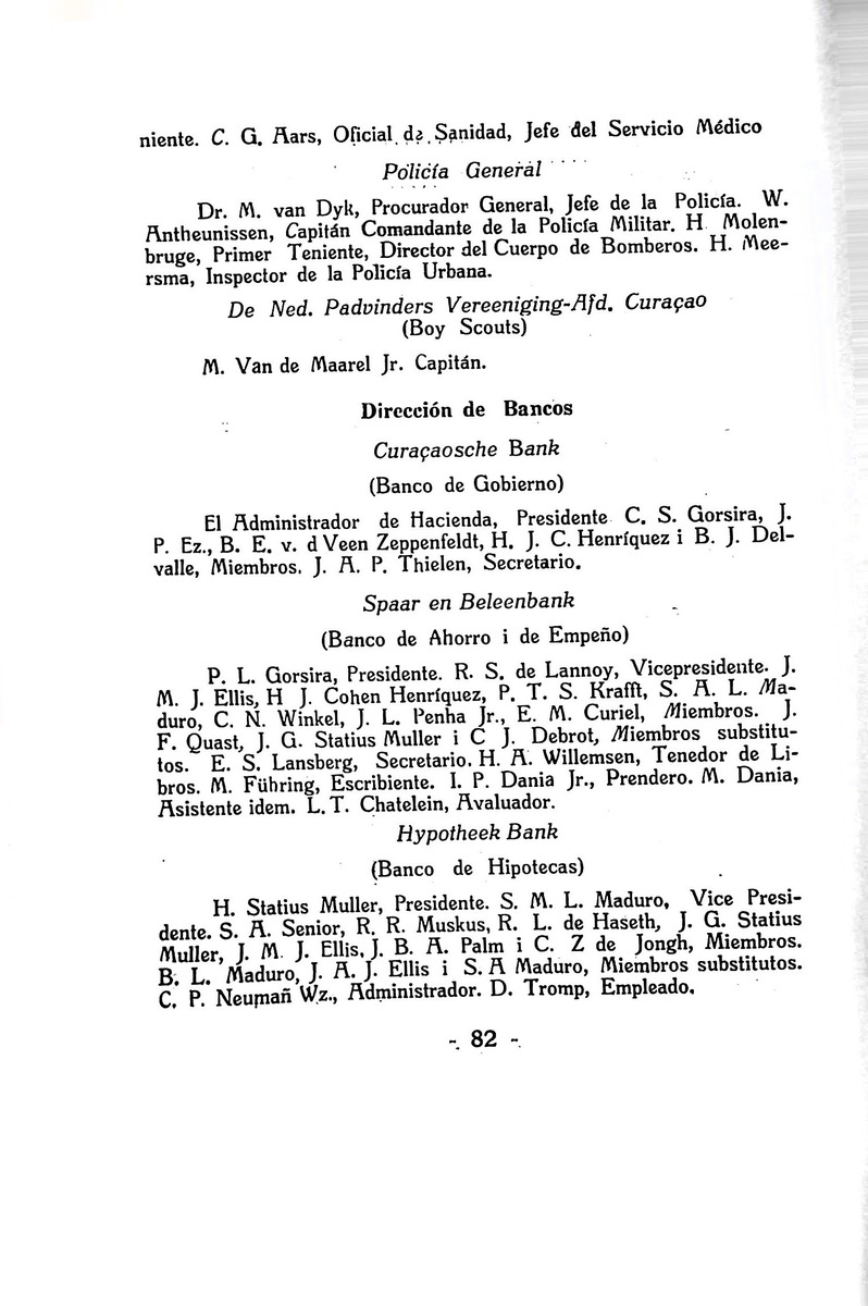 Almanaque de Curacao - 1933 - New Page