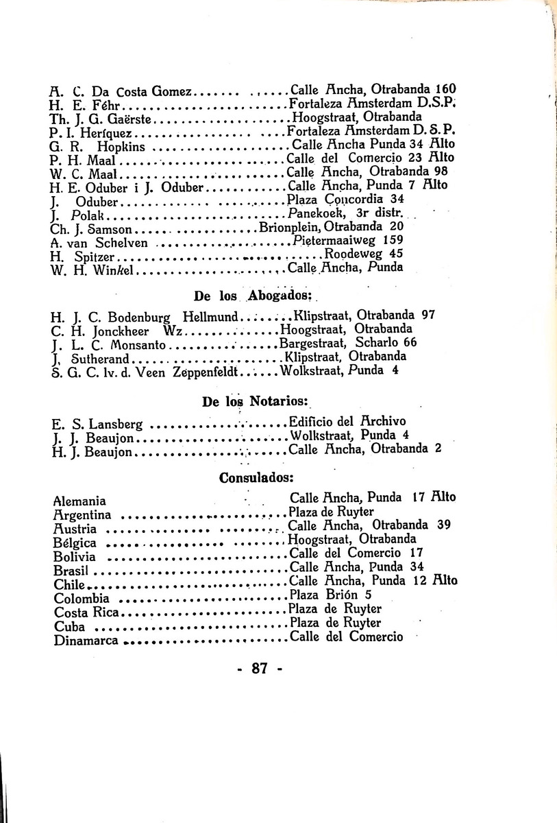 Almanaque de Curacao - 1933 - New Page