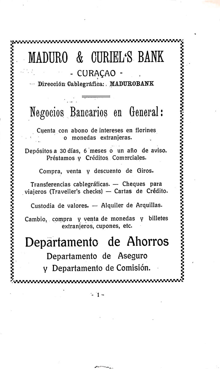 Almanaque de Curacao - 1936 - New Page