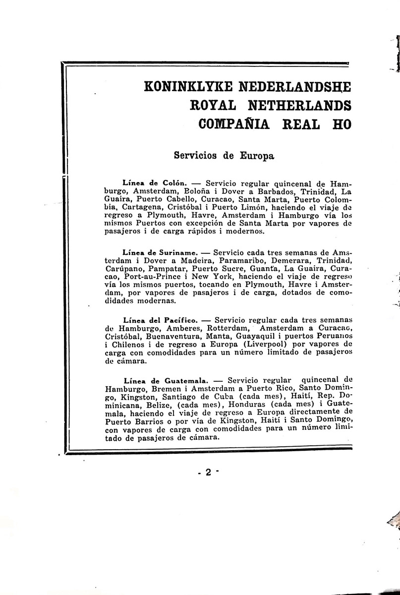Almanaque de Curacao - 1936 - New Page