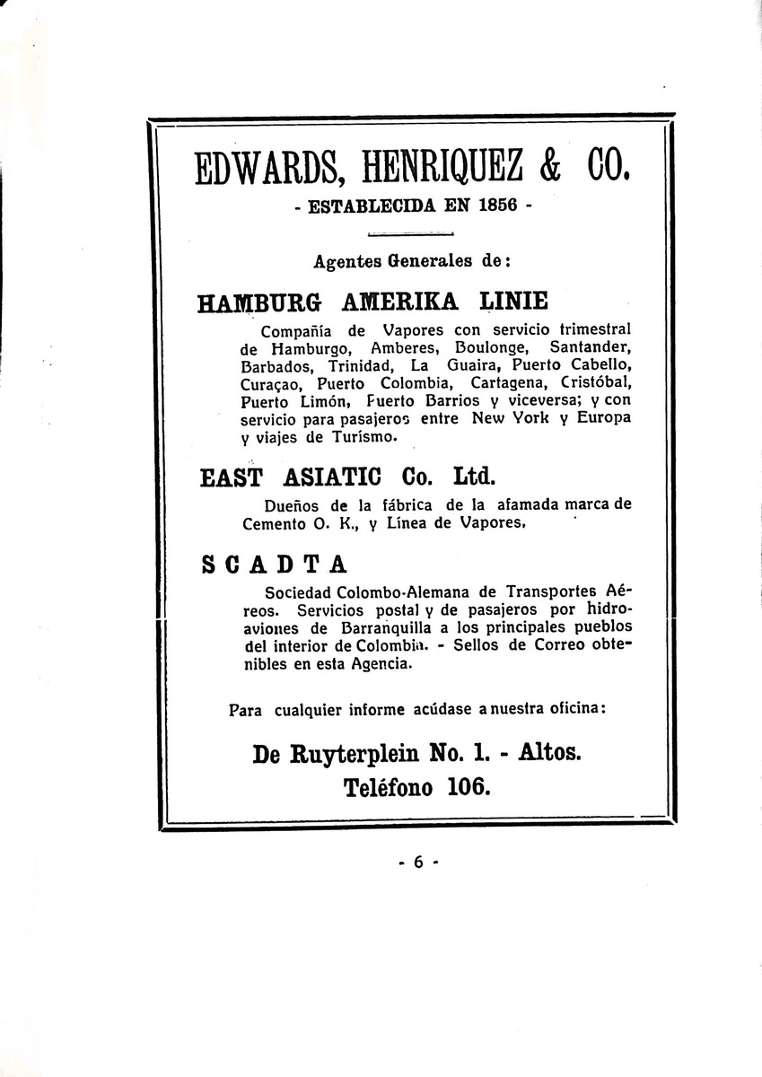 Almanaque de Curacao - 1936 - New Page