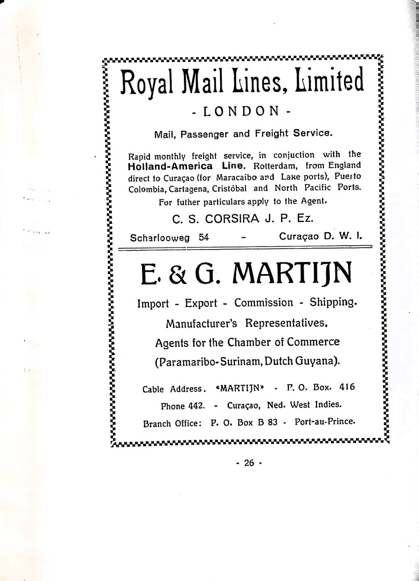 Almanaque de Curacao - 1936 - New Page