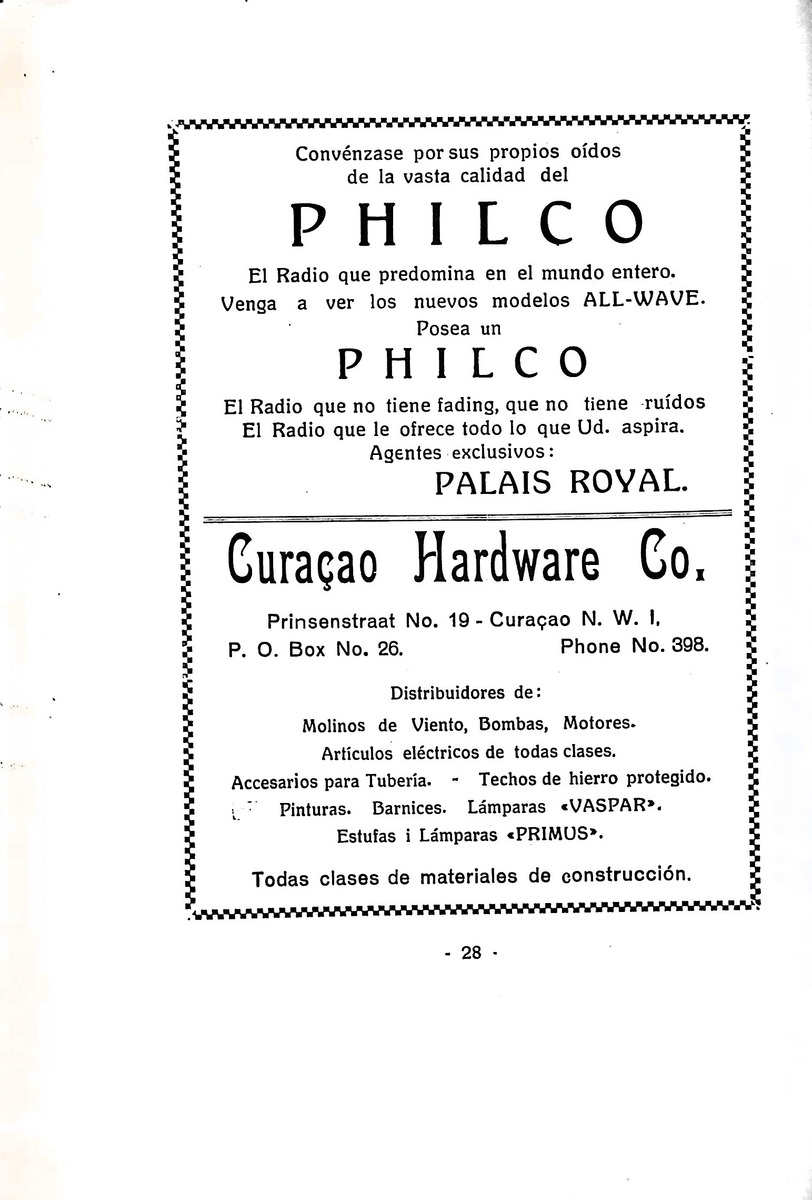 Almanaque de Curacao - 1936 - New Page