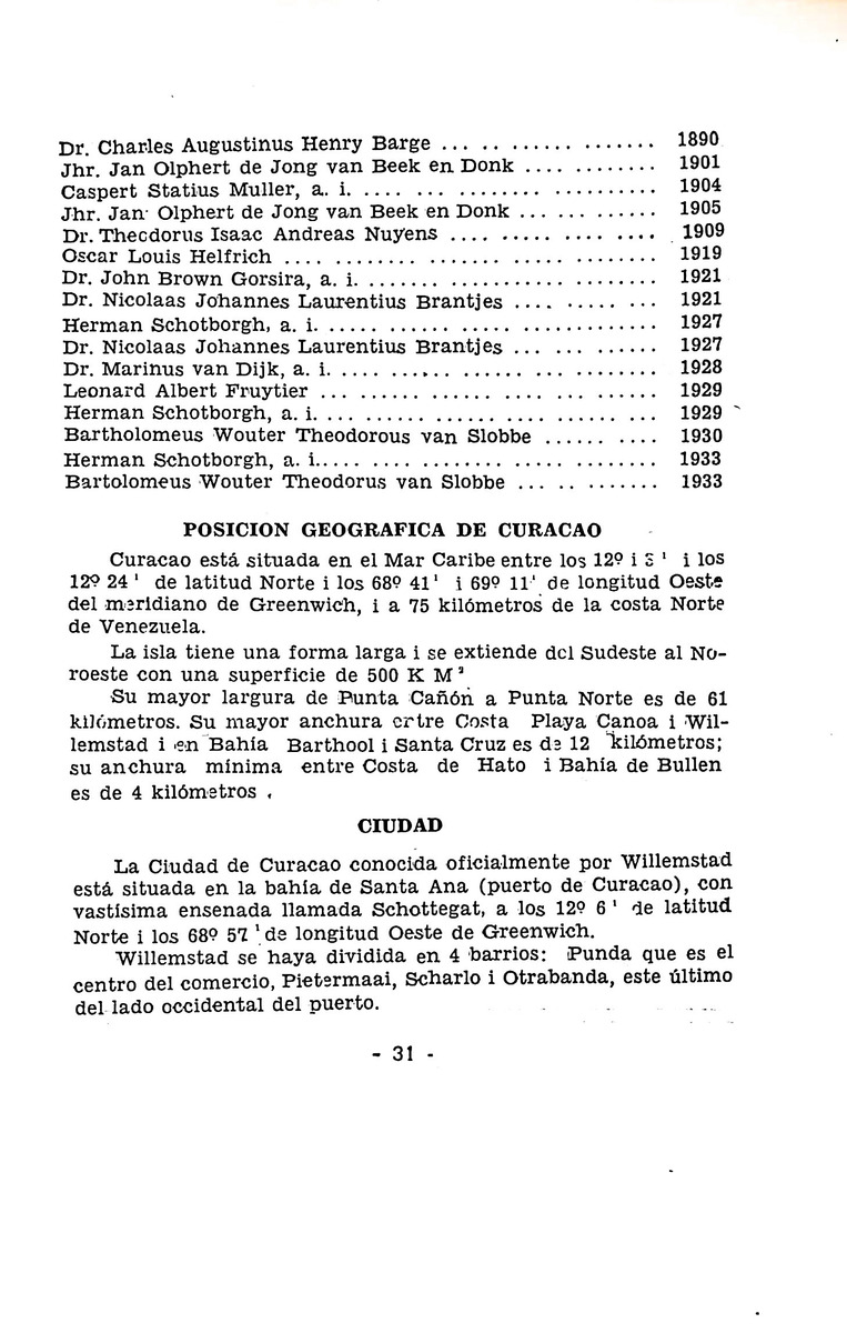 Almanaque de Curacao - 1936 - New Page