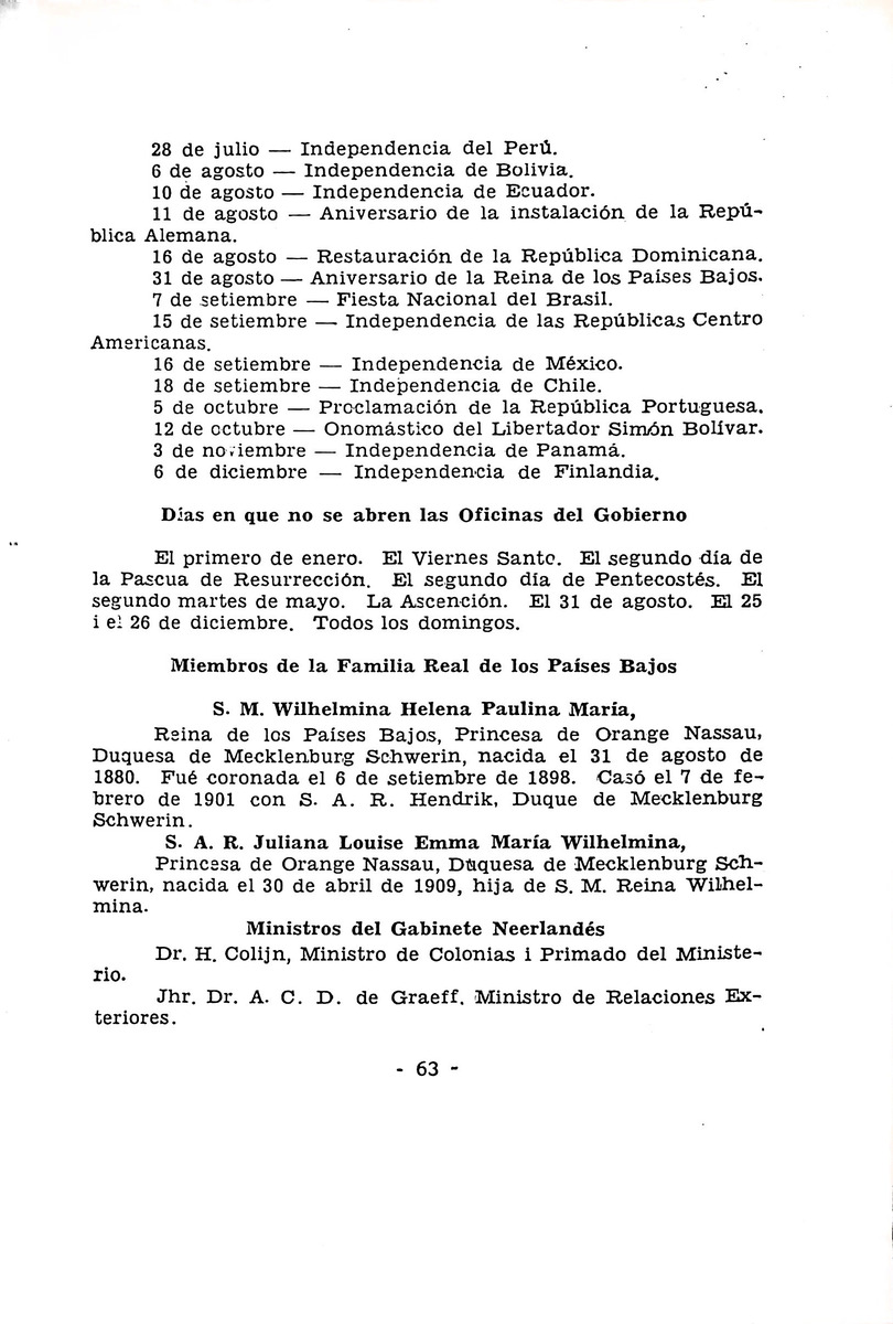 Almanaque de Curacao - 1936 - New Page