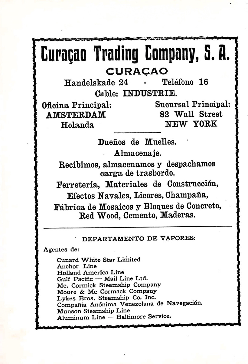 Almanaque de Curacao - 1938 - New Page