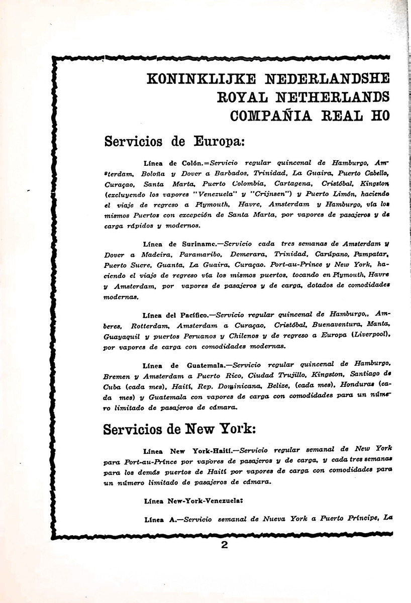 Almanaque de Curacao - 1938 - New Page
