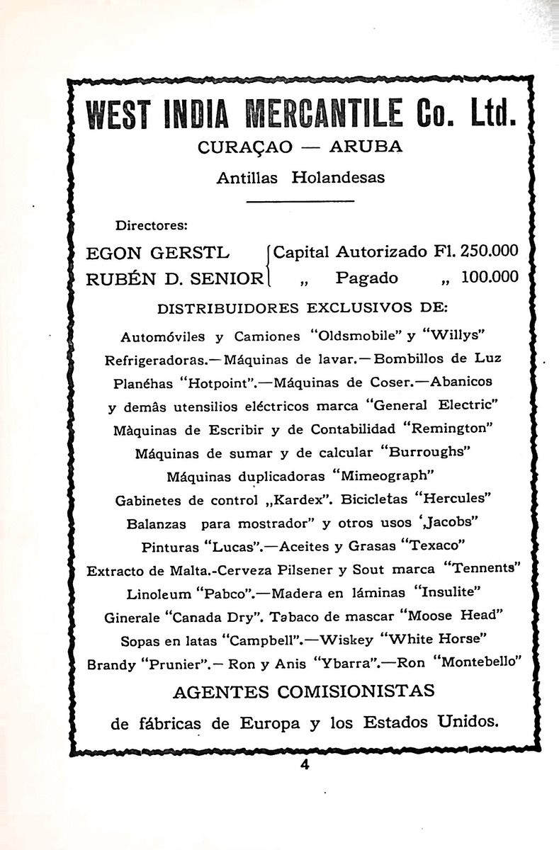 Almanaque de Curacao - 1938 - New Page