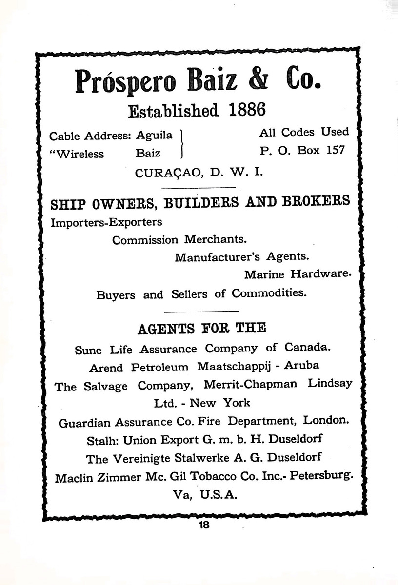 Almanaque de Curacao - 1938 - New Page