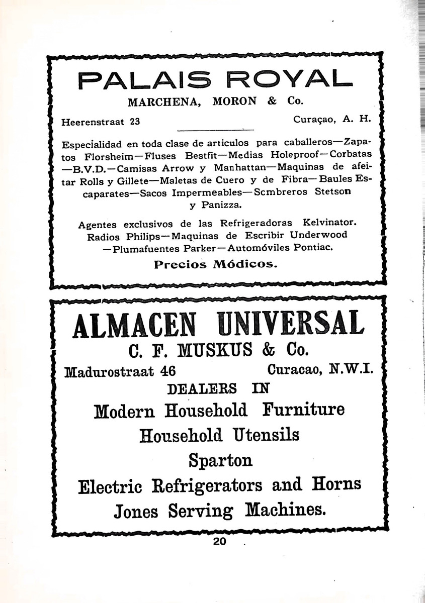 Almanaque de Curacao - 1938 - New Page