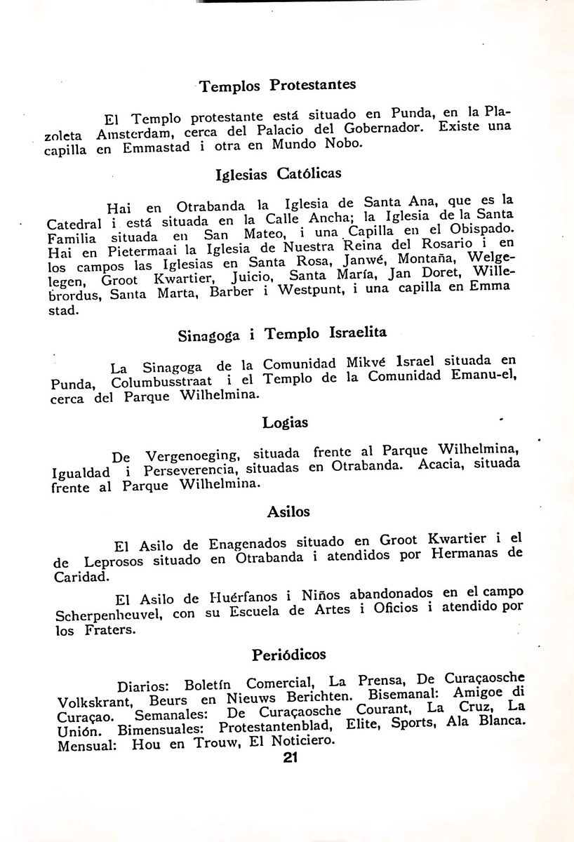 Almanaque de Curacao - 1938 - New Page