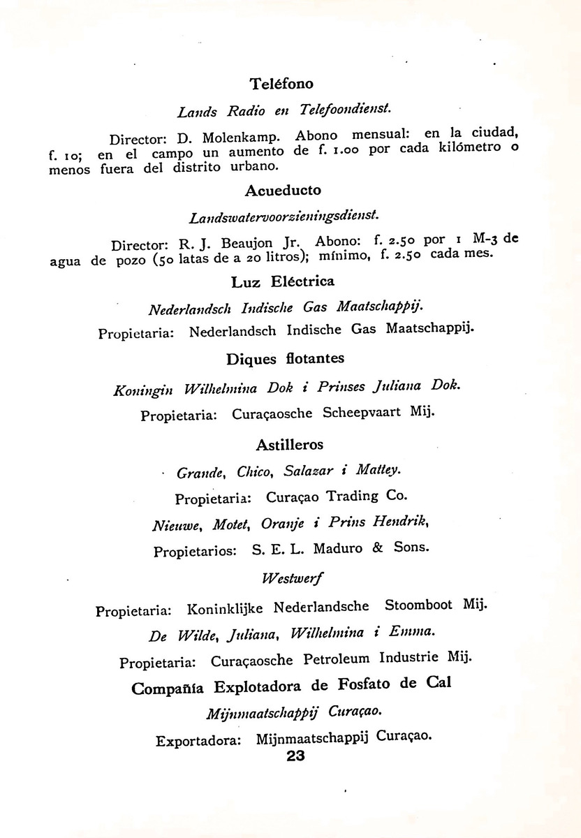 Almanaque de Curacao - 1938 - New Page