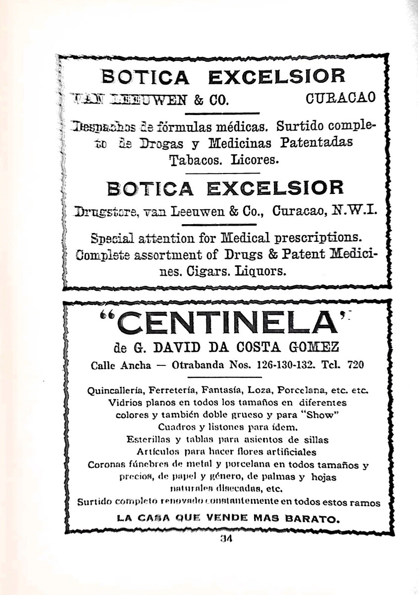 Almanaque de Curacao - 1938 - New Page