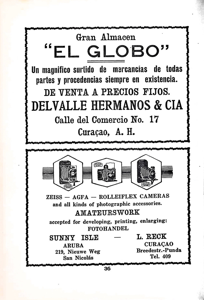Almanaque de Curacao - 1938 - New Page