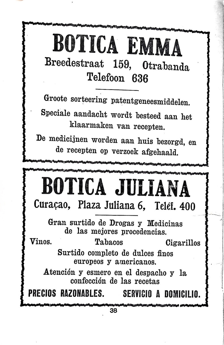 Almanaque de Curacao - 1938 - New Page