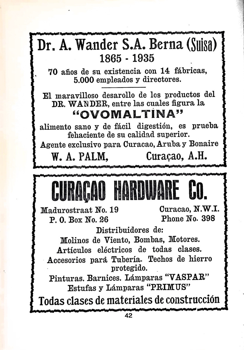 Almanaque de Curacao - 1938 - New Page