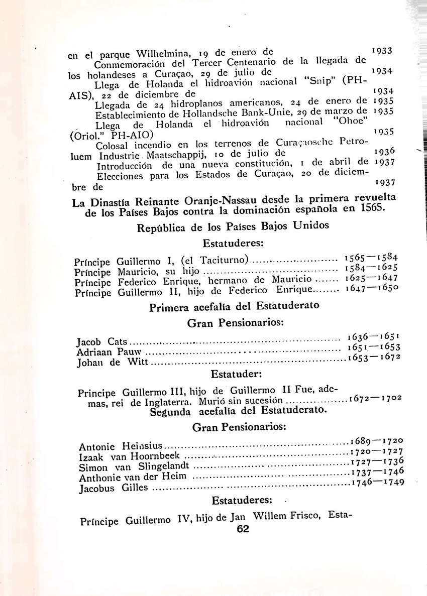 Almanaque de Curacao - 1938 - New Page