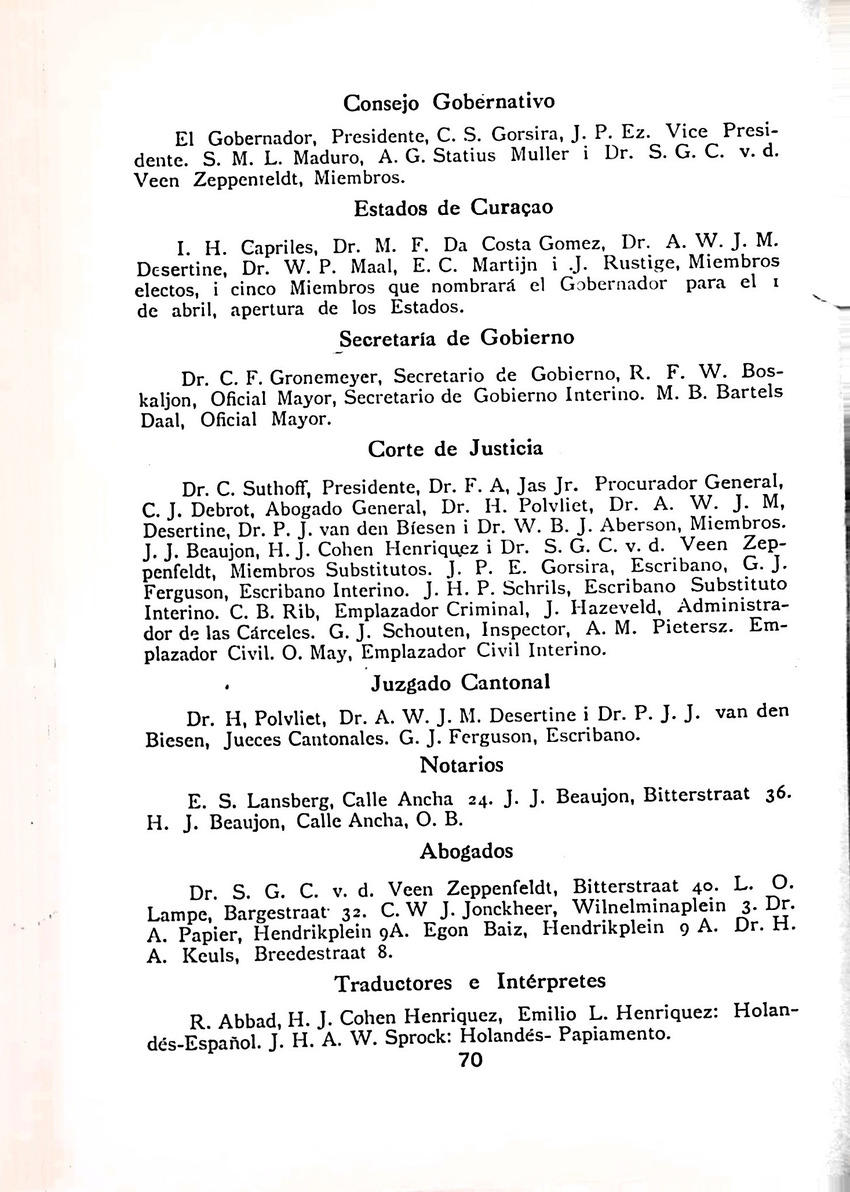 Almanaque de Curacao - 1938 - New Page