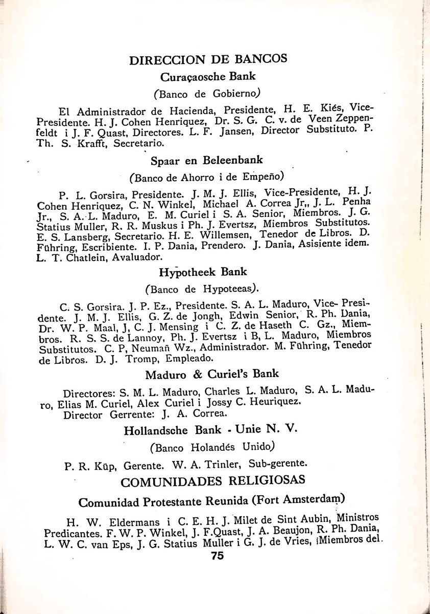 Almanaque de Curacao - 1938 - New Page