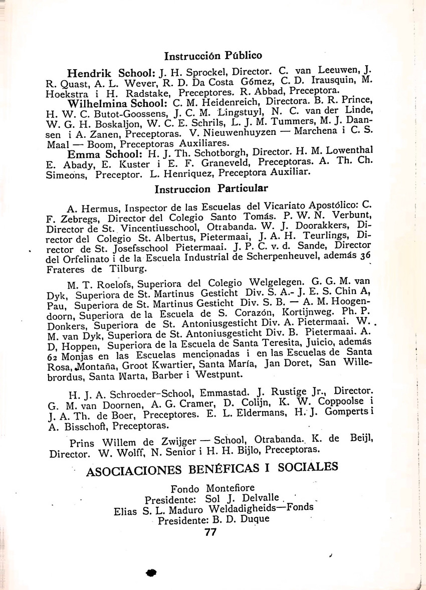 Almanaque de Curacao - 1938 - New Page
