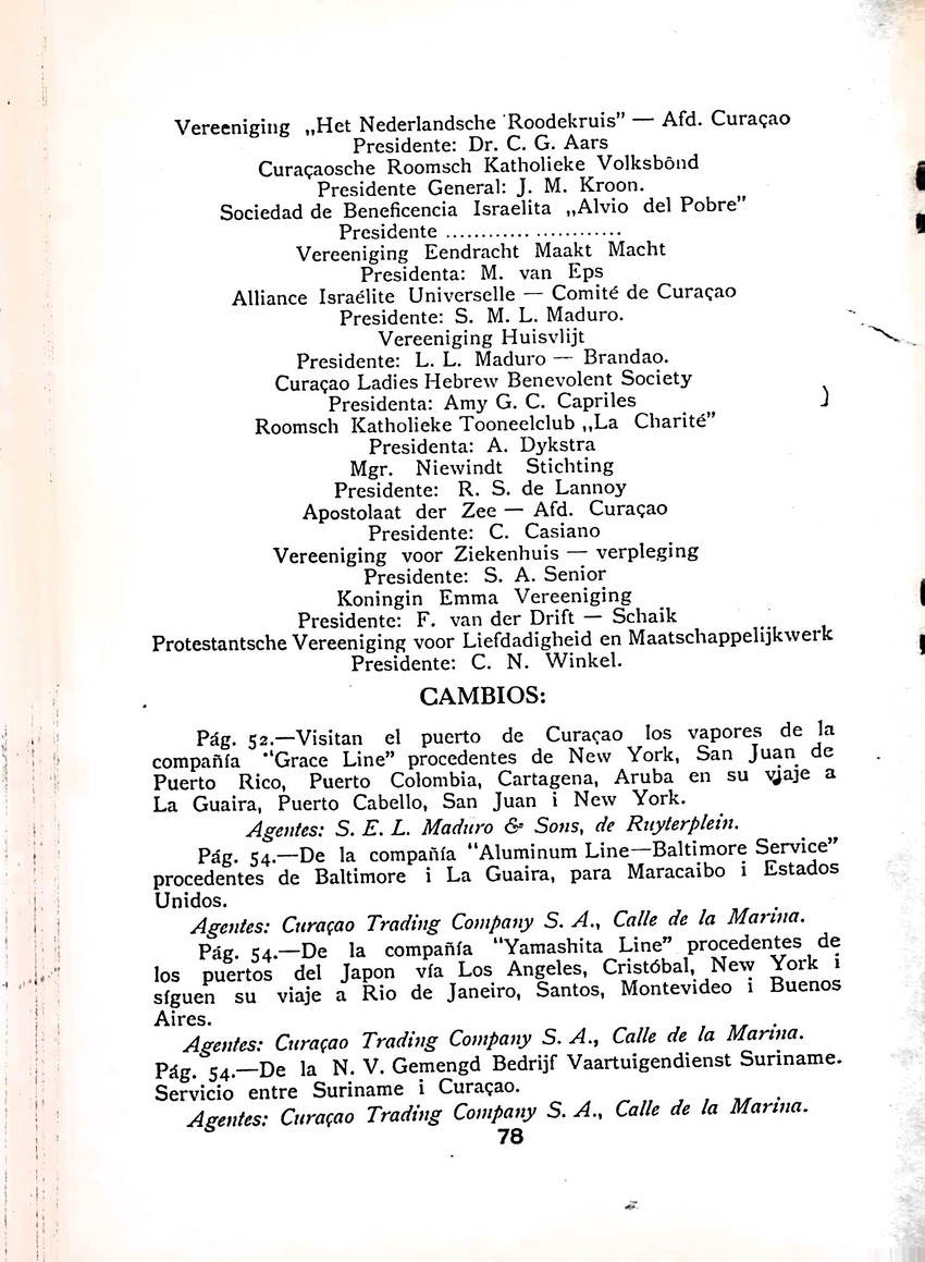 Almanaque de Curacao - 1938 - New Page