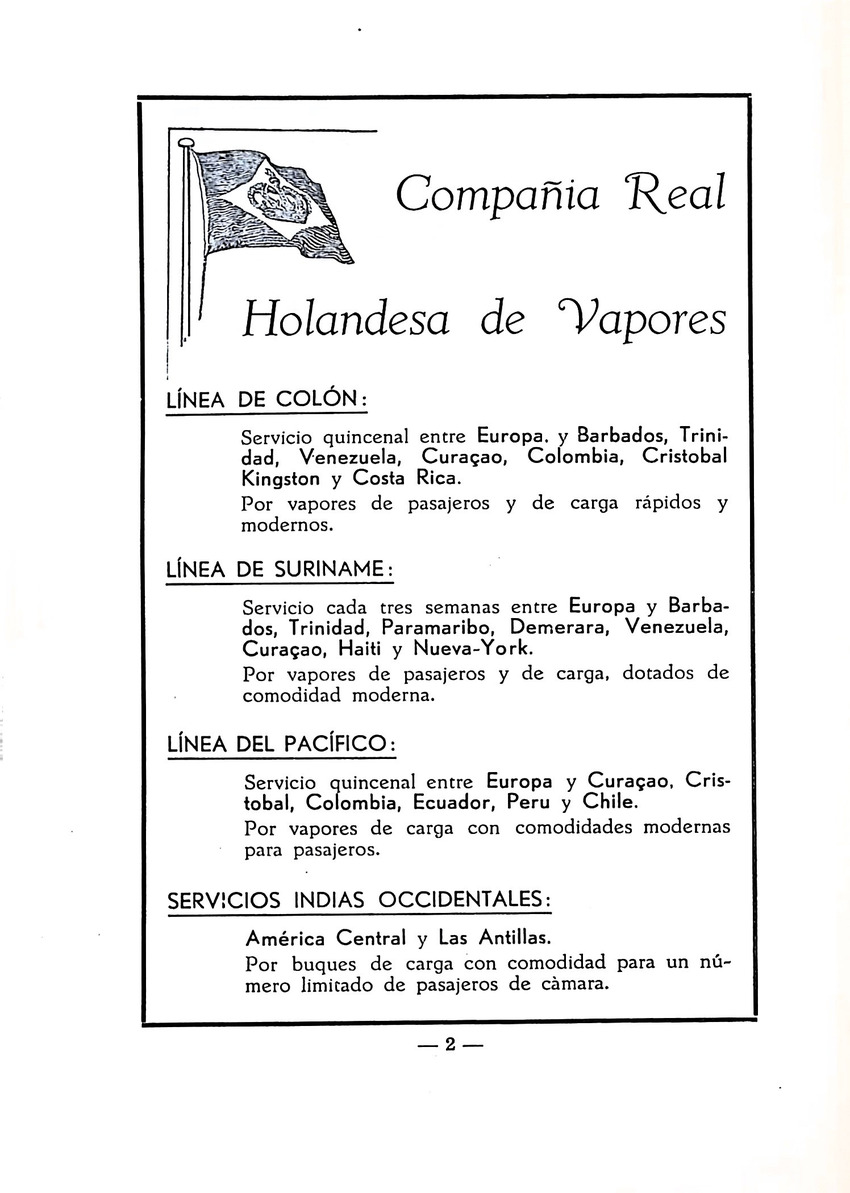 Almanaque de Curacao - 1940 - New Page