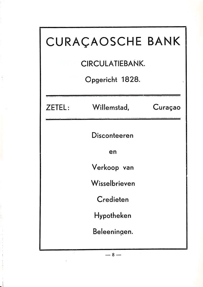Almanaque de Curacao - 1940 - New Page