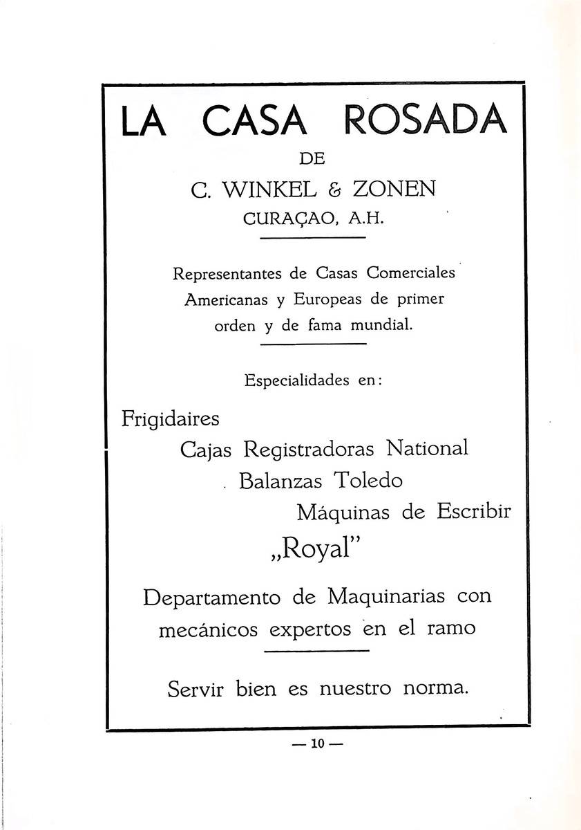 Almanaque de Curacao - 1940 - New Page