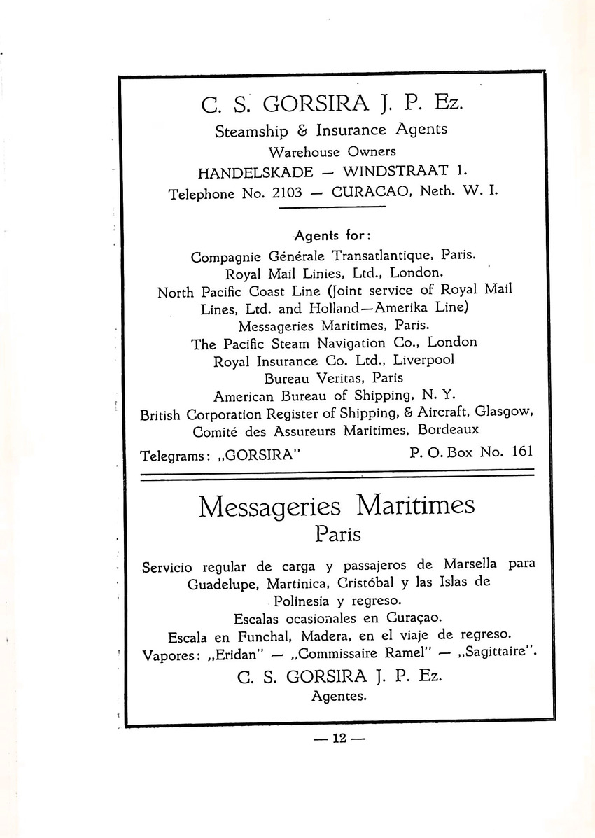 Almanaque de Curacao - 1940 - New Page